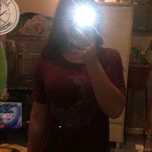 American Eagle soft and sexy long top